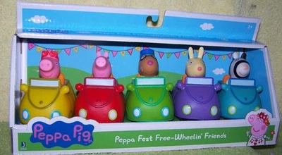 Peppa Pig Peppa Fest Free-Wheelin' Friends Set New Great Price - Image 1 of 2
