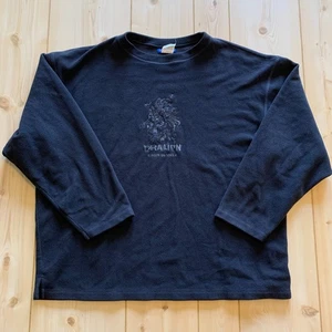 Vintage Cirque Du Soleil Dralion Embroidered Sweater Circus Size L/XL - Picture 1 of 6