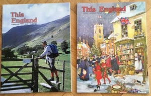 THIS ENGLAND MAGAZINES SUMMER 1992 & WINTER 1995 ~82 PAGES EACH ~ MINT CONDITION - Picture 1 of 13