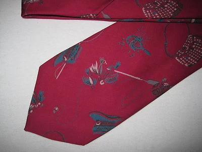 Corbata 55 x 3,5 rojo verde azulado GAP ~ (1513)  Foto 1 de 2