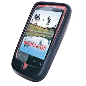 Funda protectora de silicona de poliuretano termoplástico negra para HTC Wildfire G8 - Imagen 1 de 2
