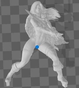 3DMoonn Red Sonja 3d printed 1/6 scale 12 inch anime figure DIY kit unpainted - Picture 1 of 10