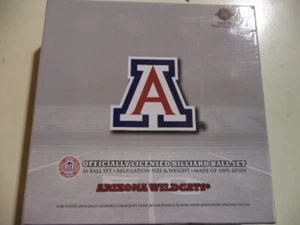 Arizona Wildcats Billiard Ball Set - Picture 1 of 8