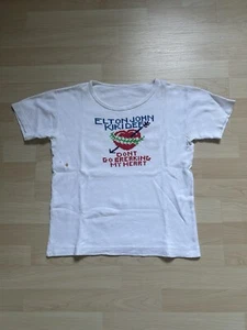 Vintage Rare Elton John Kiki Dee Promo Shirt Don’t Go Breaking My Heart 1970s - Picture 1 of 10