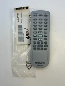 Magnavox RC-3004 Remote Control, Gray - OEM NOS for DVD Player MDV435 MDV436 - Picture 1 of 3