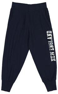 Outerstuff New England Patriots NFL Girls Youth Diamond Cut Lounge Joggers, Navy - Picture 1 of 6