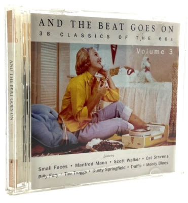 THE BEAT GOES ON VOL 3 CD x2 VARIOUS (2CDs) 1996 SMALL FACES CAT STEVENS TRAFFIC - Image 1 of 4