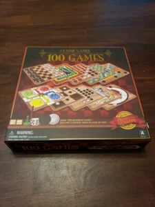 Ambassador Board Games Classic Games 100 Games. Ages 6+. New in box - Picture 1 of 5