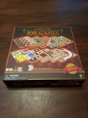 Ambassador Board Games Classic Games 100 Games. Ages 6+. New in box - Image 1 of 4