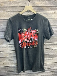 NWOT! Womens Spirit To A Tee Valentines Day Love Struck Tee Size Small - Picture 1 of 5
