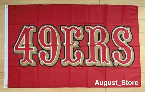 San Francisco 49ers 3x5 ft Flag Banner SF Cover