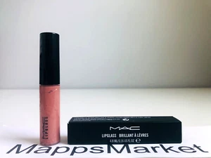 NIB Authentic MAC Lipglass in LUST (Soft Muted Pink) 4.8ml/.16oz - Picture 1 of 3
