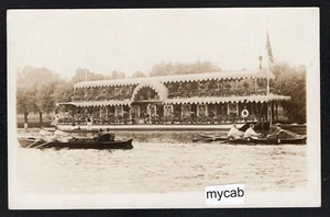 Postkarte Molesey Surrey rudern die Themse bei The Gipsy 1909 RP - Bild 1 von 2