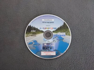 CD Navigation RT4 RT5 SCANDINAVIA 2009/2010 NAVIDRIVE WIP Com Peugeot Citroen - Bild 1 von 4