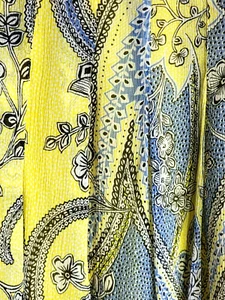 SALE.....Anne Klein 100% Silk Flirty Skirt Size 10 Lined Side Zip Mixed Patterns - Picture 1 of 6