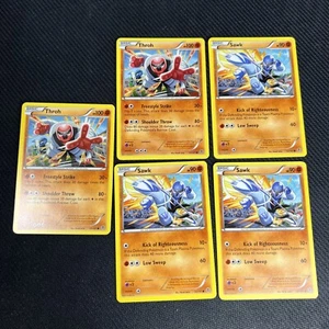 Throh 51/101 Sawk 52/101 Plasma Blast Pokemon Card Non-Holo 5 - Picture 1 of 5
