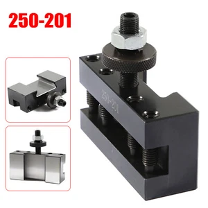 Turning Tool Holder 250-201 Turning + Facing Lathe Tool Holder Quick Change Tool - Picture 1 of 11