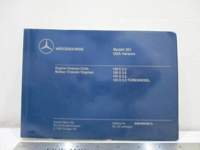 Mercedes-Benz 190E2.3/2.6 190D2.5/2.5 TD 1987 modelo 201 diagramas de servicio para propietarios Foto 1 de 4
