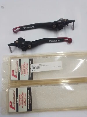 coppia LEVA FRENO EVO II YAMAHA Tmax 500-530 2008-2019 PERFORMANCE TECHNOLOGY xp - Immagine 1 di 4