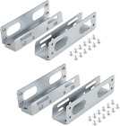 2 Pack HDD Hard Drive Metal Mounting Bracket Adapter, Convert Any 3.5 in HDD int