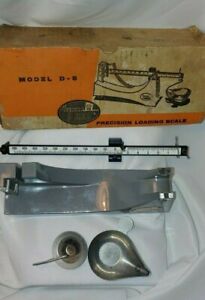 Vintage Lyman Ohaus Scale Model D-5 In Box