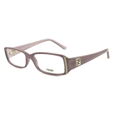 FENDI Women's FF862-541 Light Purple Rectangle Eyeglasses Frames 51 x 14 x 130 - Image 1 of 4