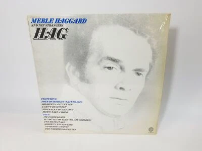 Merle Haggard - Hag - 1971 Outlaw Country Capitol ST-735 1st Press - Shrink Foto 1 de 4