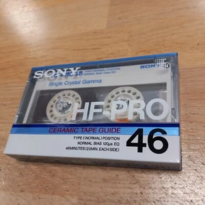 SONY HF-PRO 46 kaseta magnetofonowa FOLIA USZKODZONA - Zdjęcie 1 z 4