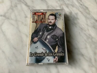 Pepe Aguilar Lo Grande De Los Grandes Cassette Tape SEALED! Hecho En Mexico NEW! - Image 1 of 3
