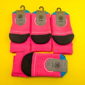 Paquete de 4 calcetines G/Fore para damas Pray For Birdies XS/talla pequeña 5-8 rosa para mujer - Imagen 1 de 5