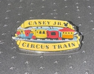 Disney Hidden Mickey Pin Casey Junior Circus Train Attraction Sign Disneyland - Picture 1 of 2