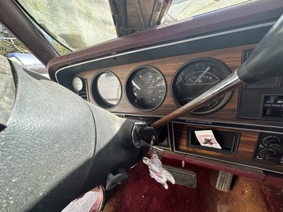 OEM 1981-1993 DODGE Ram D150 D250 D350 Ramcharger Cluster Bezel Trim Panel Wood - Image 1 of 4