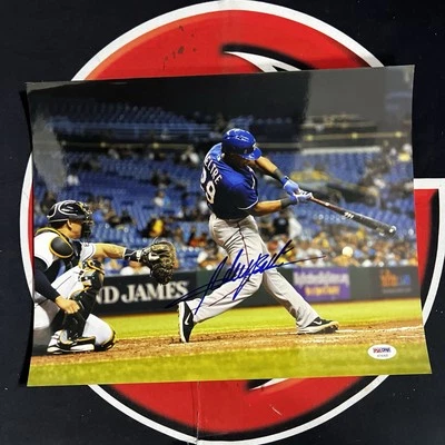 Adrian Beltre Autographed Texas Rangers 11x14 Photo Signed PSA COA HOF  - Image 1 of 3