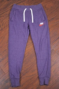 Nike Sportswear Heritage Jogger Pants Purple Men's Small S - Picture 1 of 4