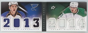 2014-15 PANINI BOOKLET DUAL ROOKIES TARASENKO/NICHUSHKIN BLUES/STARS - Picture 1 of 2