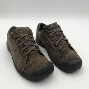 Keen Damenschuhe Größe 9 braun Wildleder Freizeit Schnürschuhe bequem Walking Turnschuhe - Bild 1 von 11