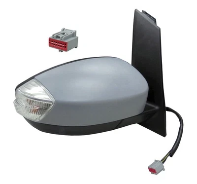 Specchio Retrovisore Destro Per Ford C-Max 2 2015-2019 Elettrico Freccia Vetro Specchio Convesso - Immagine 1 di 3