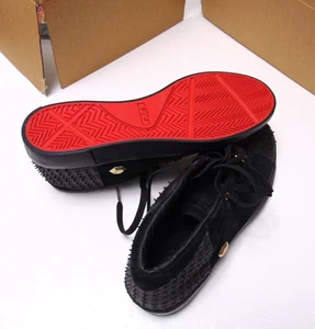 Authentic Nike LeBron James Lifestyle 2015 Sneakers size 11.5 Black Red Soles - Picture 1 of 23