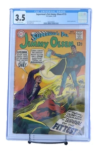 Superman's Pal Jimmy Olsen #115 3.5 O/W - DC Comics, 10/68 - CGC #4620168005 - Picture 1 of 5