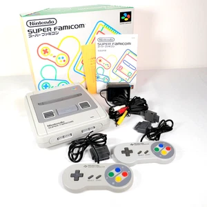 Console Nintendo Super Famicom SFC SNES SHVC-001 Match Jap Japan 2 - Imagen 1 de 15