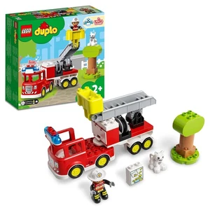 LEGO DUPLO Town Fire Engine Toy for Toddlers, Boys and Girls 2 Plus Years Old, T - Picture 1 of 7