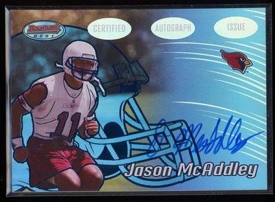 2002 Bowman's Best #138 Jason McAddley Blue #/399 - Image 1 of 2