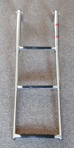 3- Step Telescoping Boat or Swiming Pool Ladder Folding - Picture 1 of 3