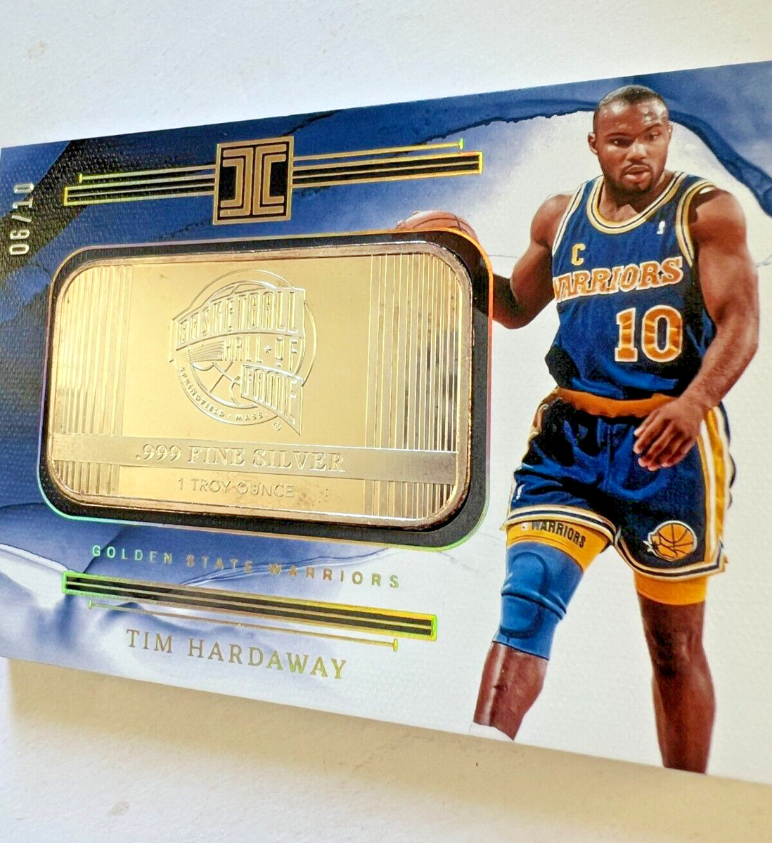 HARDAWAY ハーダウェイ　レア 1993-94 Topps Finest Pacific's Tim Hardaway #127 Golden
