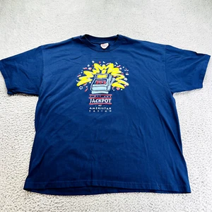 Vintage Casino Glücksspiel Jackpot Unisex T-Shirt XL Ameristar Blau Slots USA - Bild 1 von 10