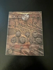 Planescape The Factol's Manifesto Advanced Dungeons Dragons D&D 6011 (A) - Picture 1 of 4