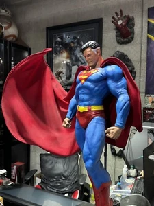 Custom 3D Printed Superman Hush 1/3 Scale Alex Ross Style Head “NOT PAINTED” - Picture 1 of 14
