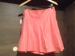 CITY TRIANGLES WOMEN'S DARLING PINK EMBOSSED FULL SKIRT SLIMMING SKIRT PINK NEW - Picture 1 of 6