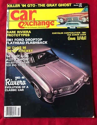 1984 Car Exchange Story Of The Birth Of The Buick Riviera - Image 1 of 4