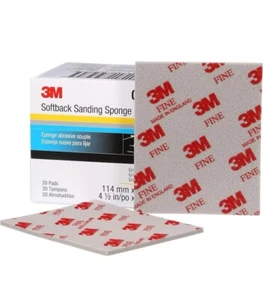 3M 2604 Softback Sanding Sponge 02604 20 pcs per box - Picture 1 of 1